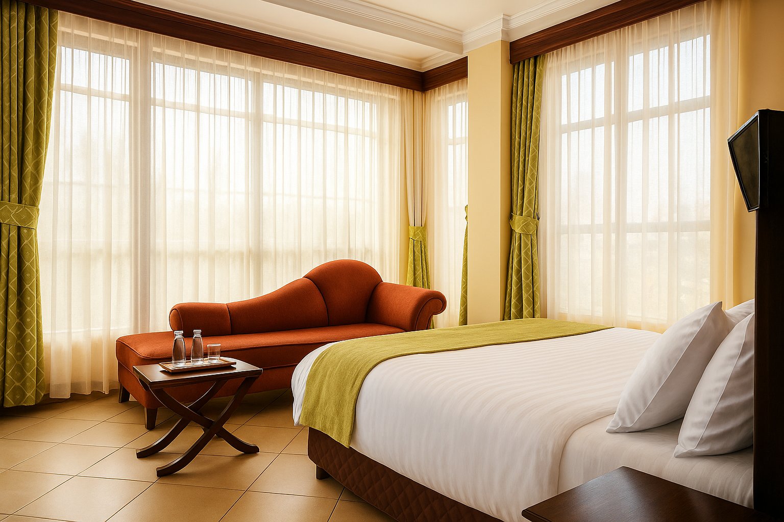 hotel rooms and suites