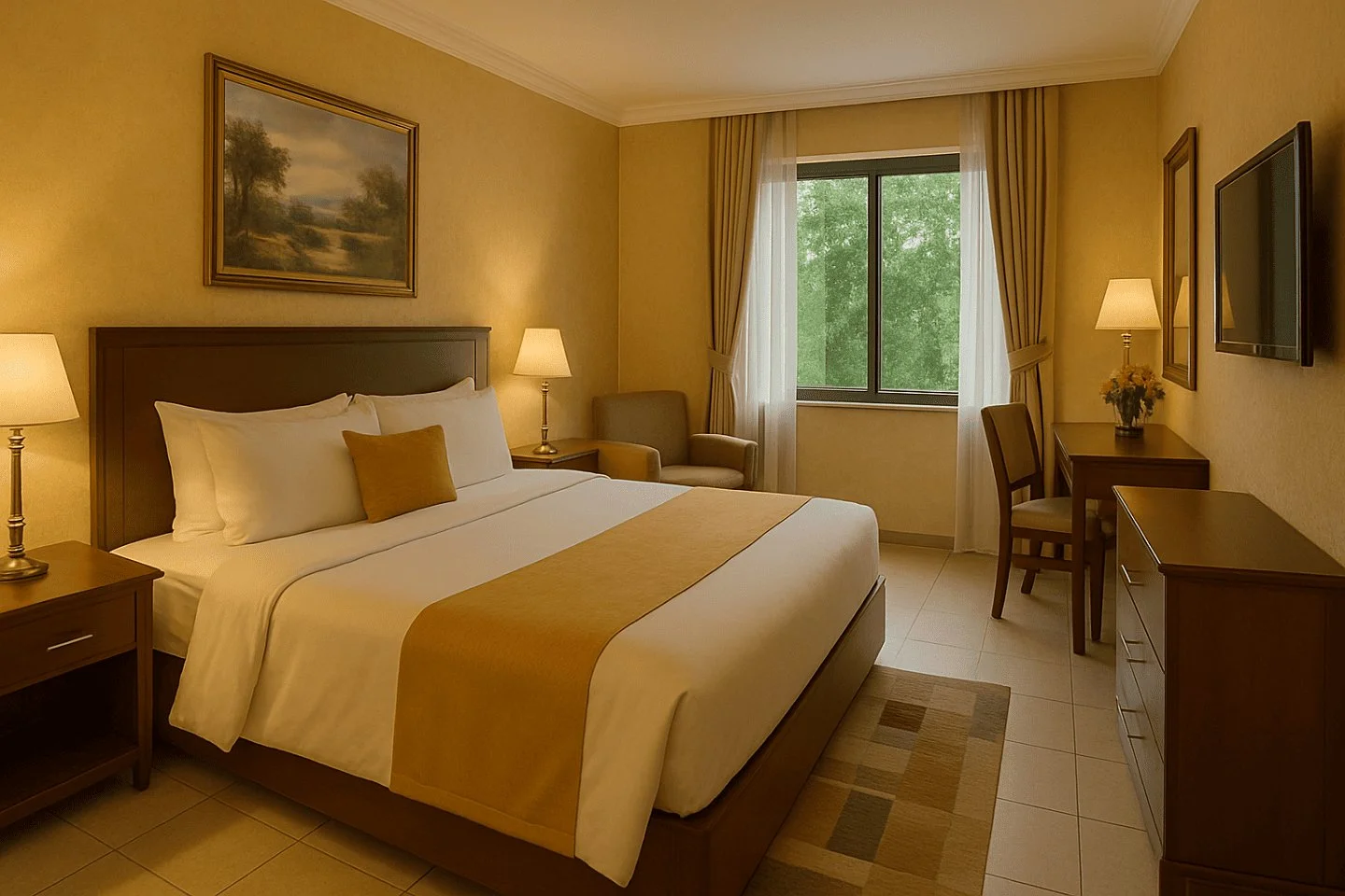 Luxury room interior